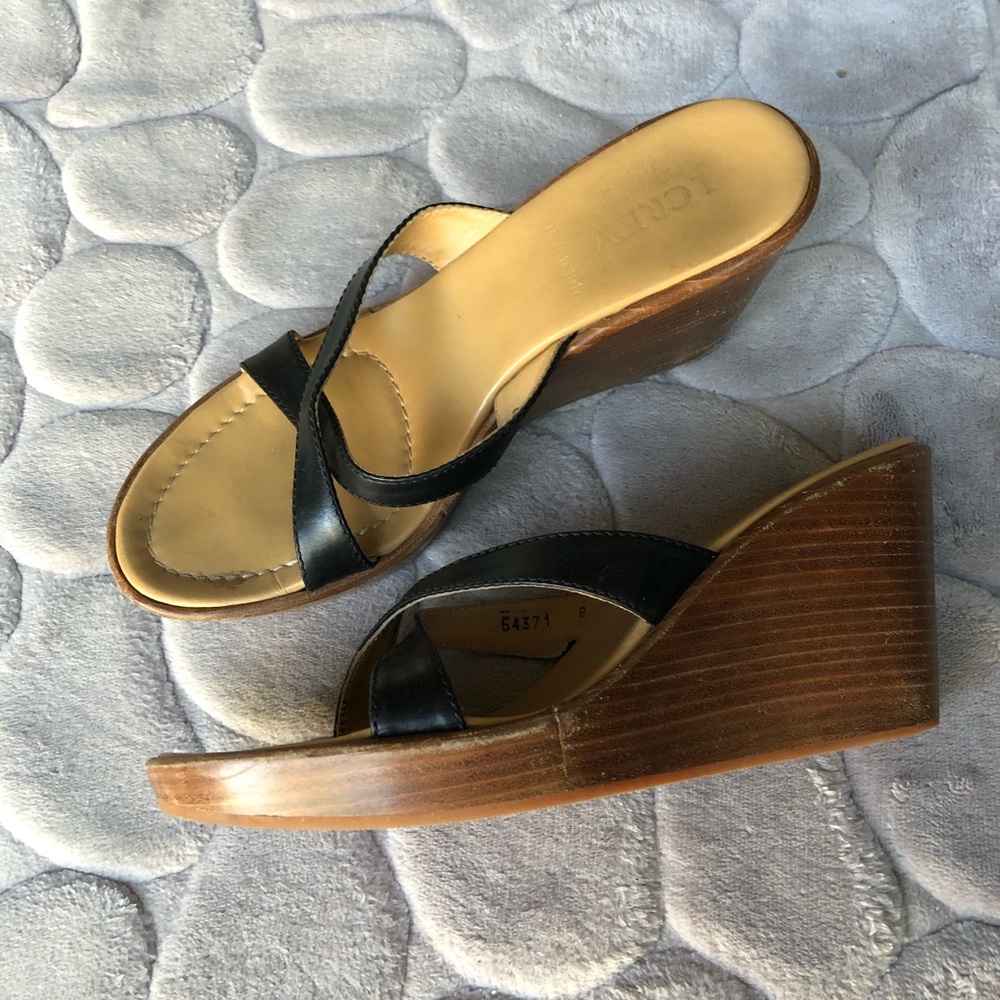 J Crew Wedge Sandals